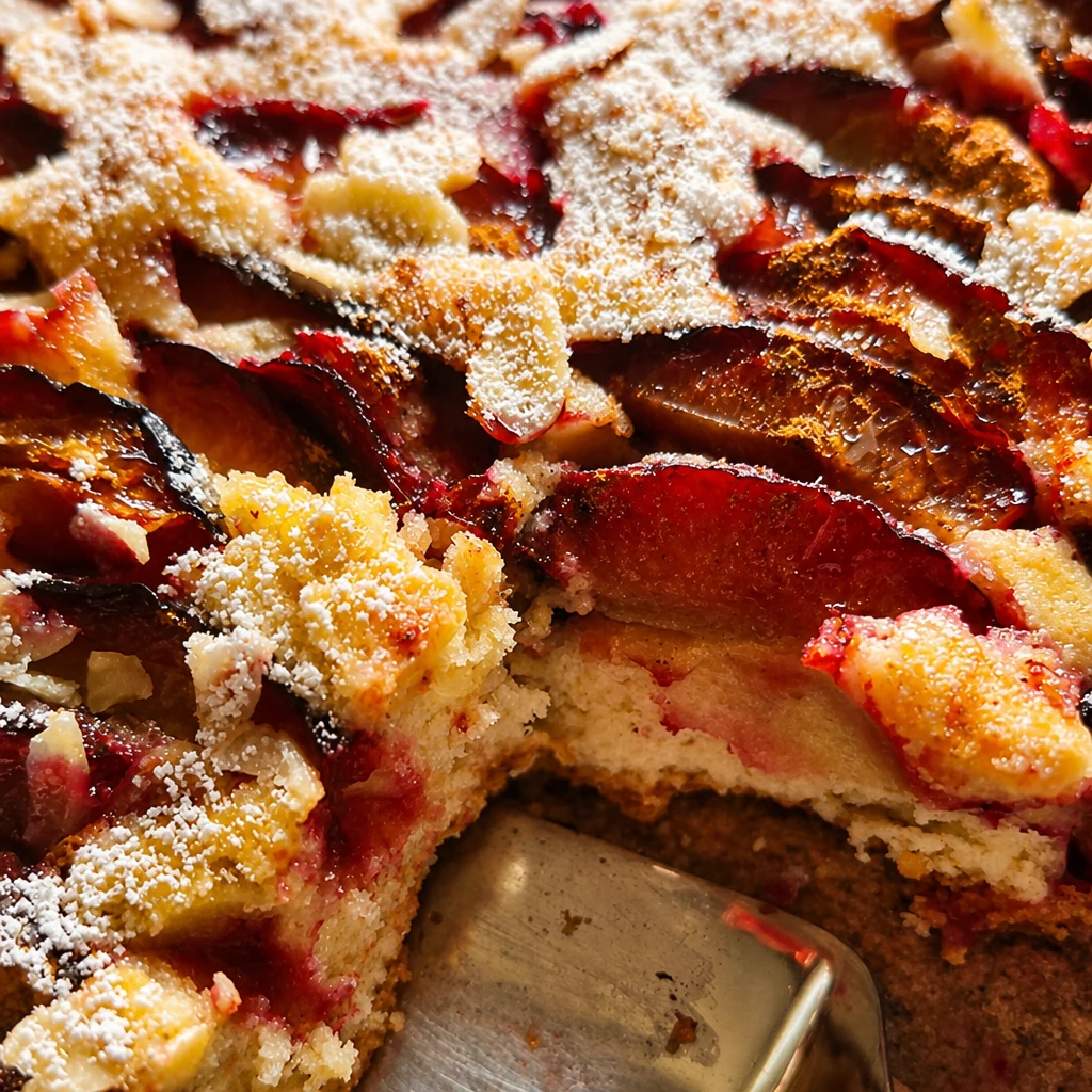 Tante Hellys Zwetschkenkuchen