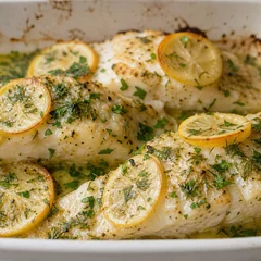 Saiblingsfilet aus dem Ofen